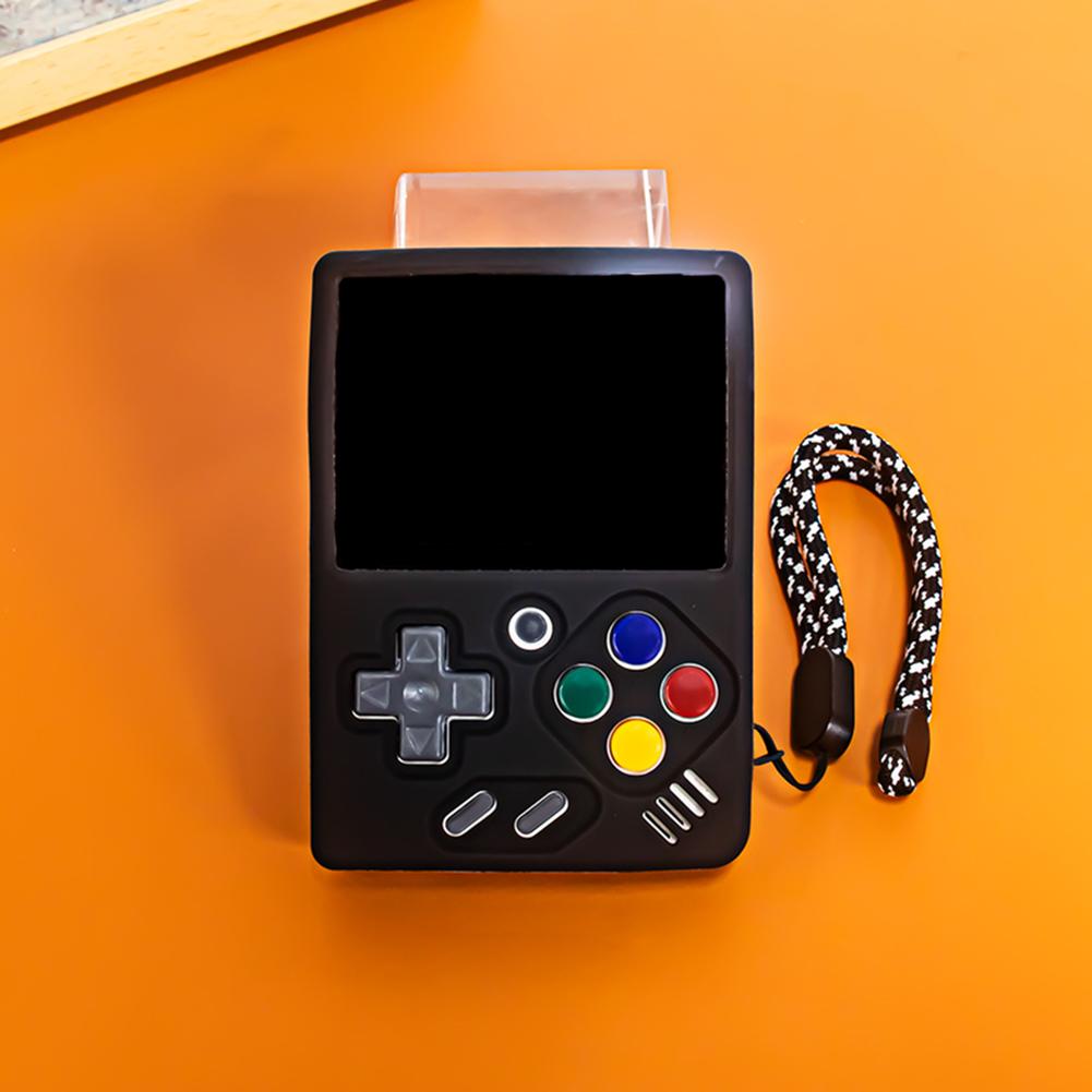 Silicone Case Shockproof Protective Case Anti-Scratch Protector Shell Sleeve with Lanyard Soft Skin Cover Case for MIYOO Mini V4