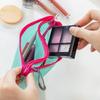 Mesh Travel Cosmetic Bag Portable Makeup Storage Bag Purses Women Large Capacity Zipper Make Up Organizer Storage Clutch