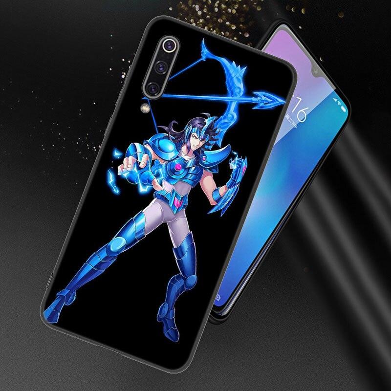 Anime Saint Seiya Knights Phone Case For Xiaomi Redmi 7 7A 8A 9i 9A 9C 10 10A 10C K20 Note 5 6 Mi 8 9 9T Pro A2 Lite A3 6X Mix 3