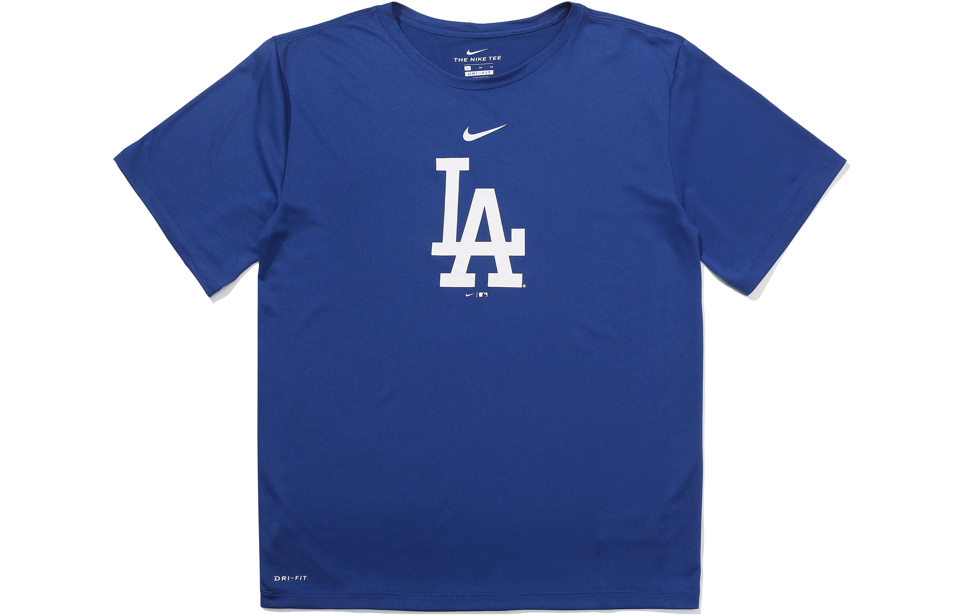Nike X MLB Kids T Shirts Crew Neck Moderate 3Z3B7SAG5-LAD M