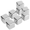 304 Stainless Steel Whiskey Wine Stones Reuseble Ice Cubes Ball with Box Bar Party Supplies(8PCS+Clip )