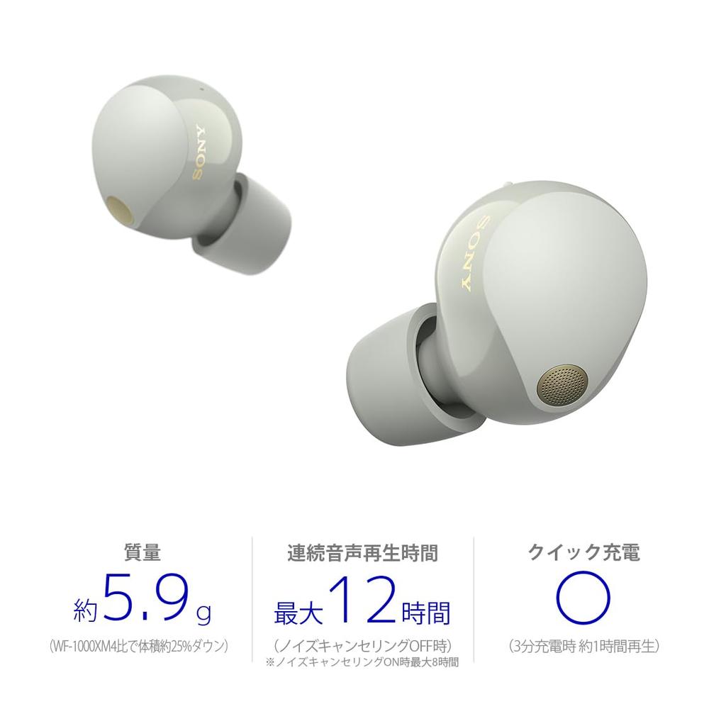 Refurbished Sony Wireless Earphones in MISIA True Incredible Noise Compact and Lightweight Amazon LDAC Up to 8 Hours of IPX4 Water 2023 with Platinum