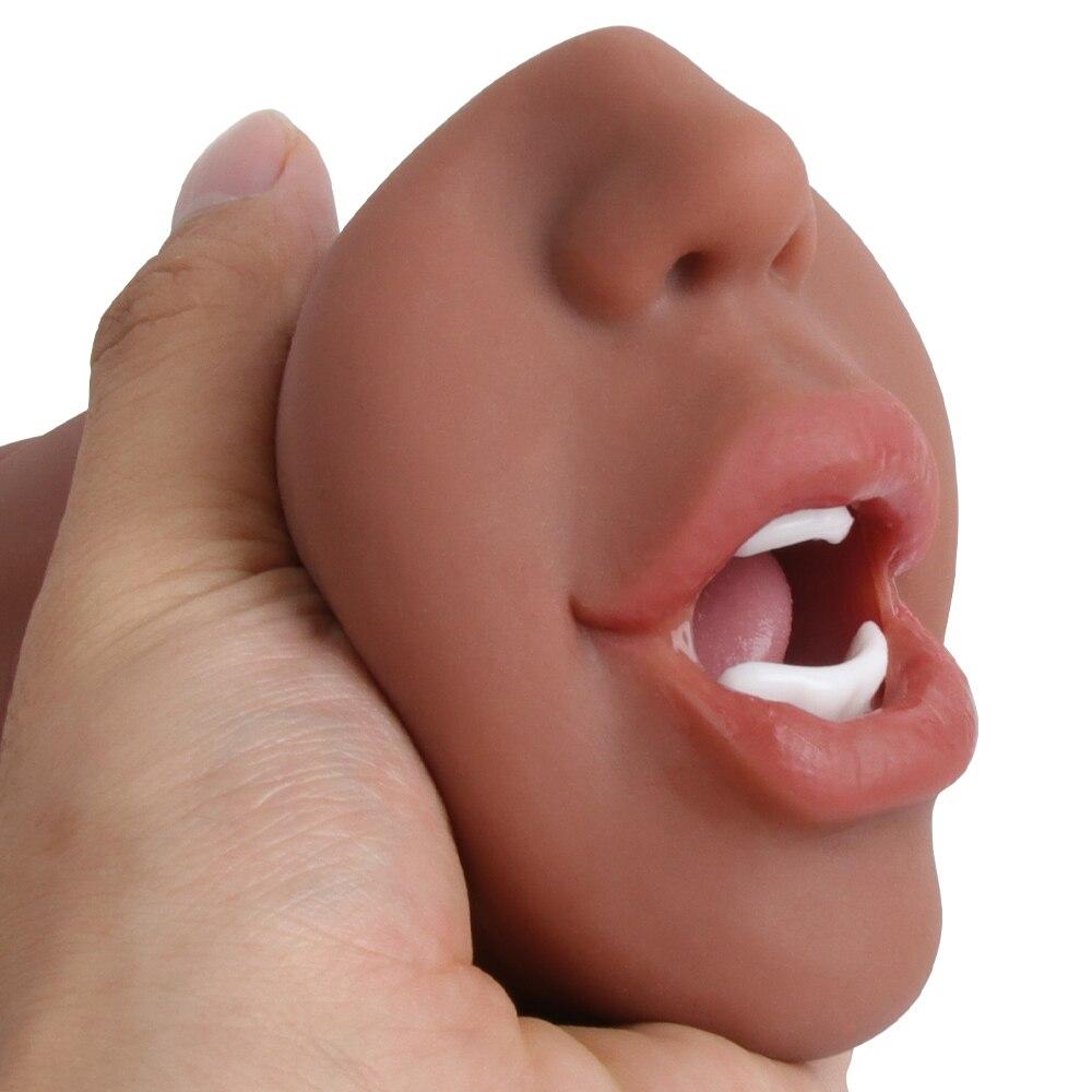 3 In 1 Masturbators Vagina Anal Oral Sexy Toys For Men Artificial Pussy Realistic Mouth Blowjob Male Masturbation Adult Goods