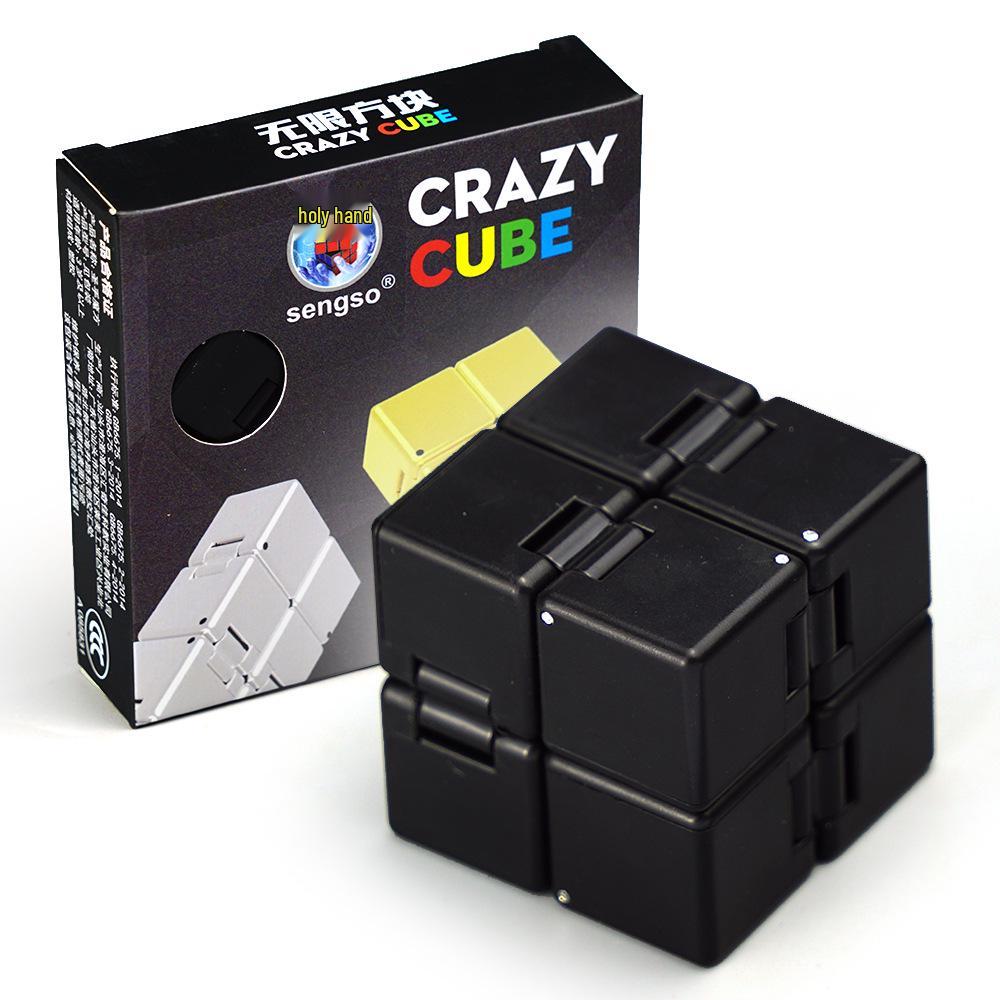 

Infinity Cube: Luminous Blue-Green Stress Relief and Creative Decompression Toy