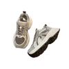 Small Sports Platform Dad Shoes Women's 2025 New Versatile Velvet Heightening Casual Sports Shoes