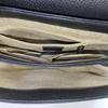 [Pre-Owned] Silver Logo Double G Pebbled Leather Messenger Bag Chain Shoulder Crossbody Tote Bag - Good #18ULUVV