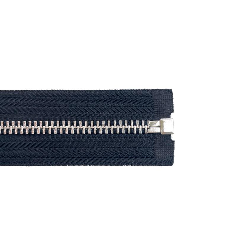 10 Set Non-Slip Stopper Metal Zipper Closure Head Zip End Lock Clothes Zippers Bottom Socket Repair Kit Accessories