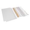 Air Conditioner Side Insulation Panel Kit Heat Draft Insulating Foam Panel with EVA Strip for Window AC Unit