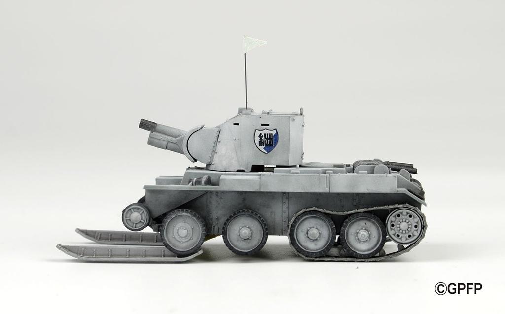 Platts Girls Panzer Final Chapter Stormkanon Continuation High School En heftig kamp i ski-monteringsspesifikasjon skala plastmodell &