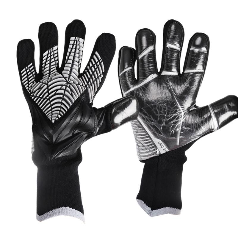 Enhanced Latex Soccer Goalkeeper Gloves in Various Sizes