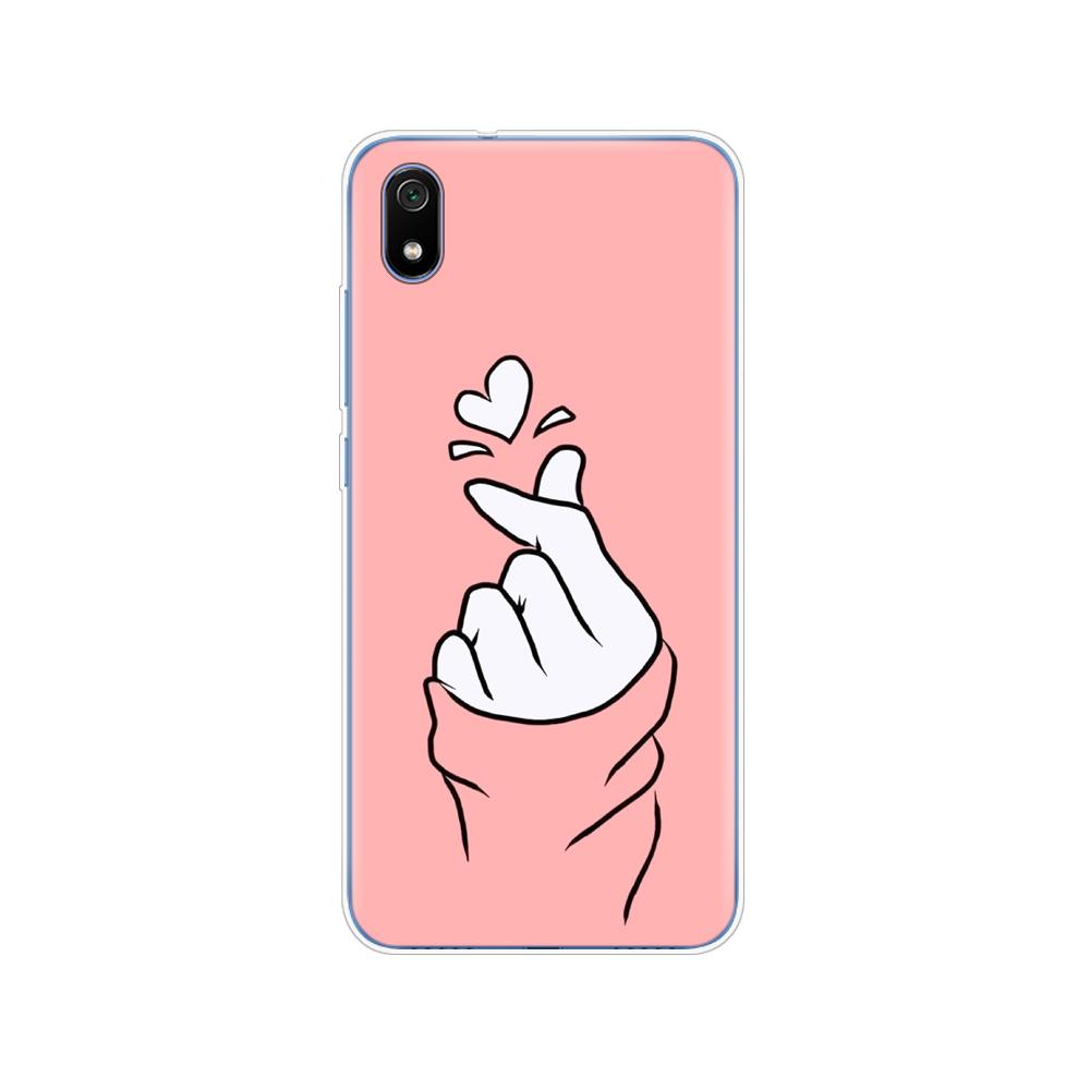 Silicon Case For Xiaomi Redmi 7a Cases Full Protection Soft Tpu Back Cover For Redmi 7 A Bumper Phone Shell Bag Coque