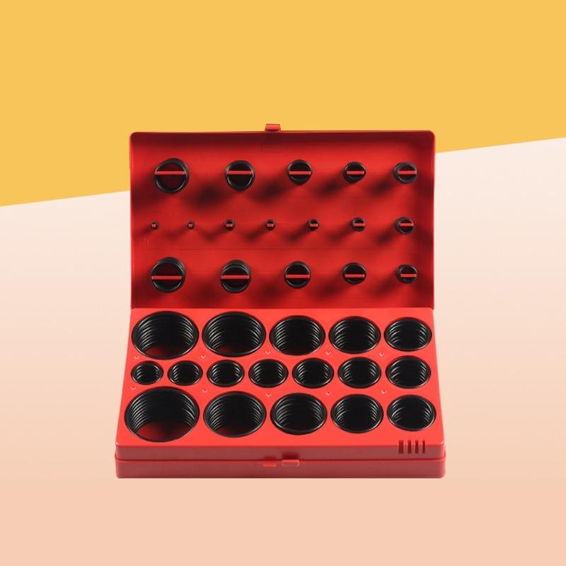 419Pcs Metric O Rings 32 Metric Sizes Universal Rubber Seal O Rings for Faucet Plumbing Hydraulics Hose Sealing Repair