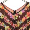 TOCCA Made In Japan Floral No Sleeve Knee-length Dress 4 Black Women Used