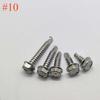 420pcs 410 Stainless Steel Hexagon + Round Head Cross Screws With Washer For  Home Appliances, Furniture, DIY Supplies Parts
