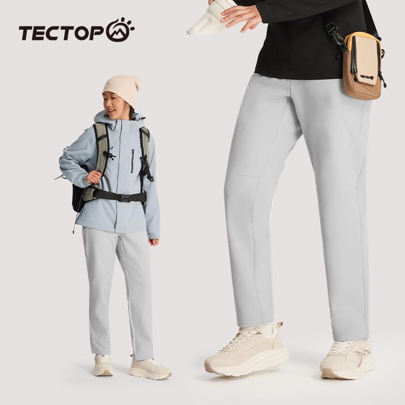 YX-tectop Women s Fleece-lined Windproof Softshell Hiking Pants for Autumn/Winter S