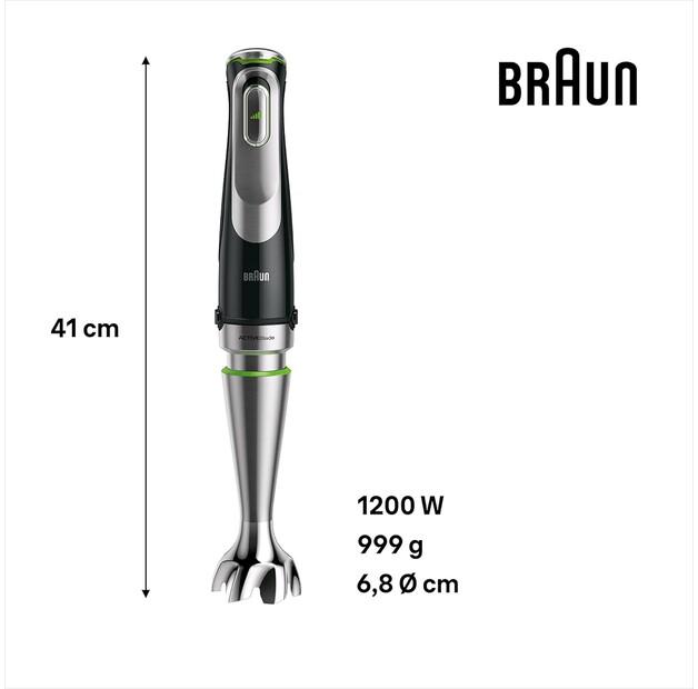 Погружной блендер Braun MQ 9147X MultiQuick 9