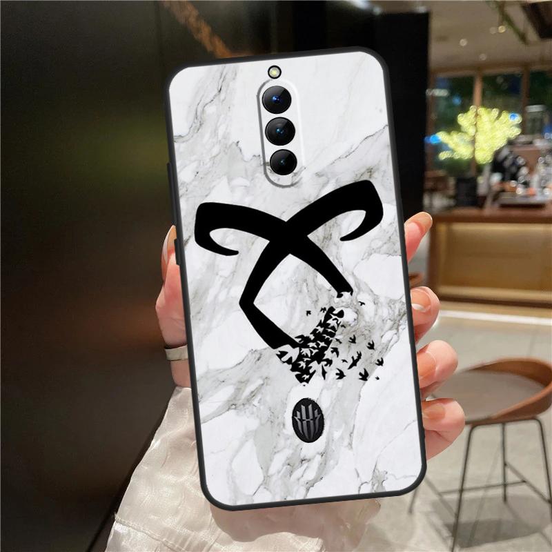 Shadowhunters Angelic Rune logo Case For ZTE Nubia Red Magic 8 8S 9 9S 10 10S 11 Pro Plus 6 7 6S 7S For RedMagic 10 Air Cover