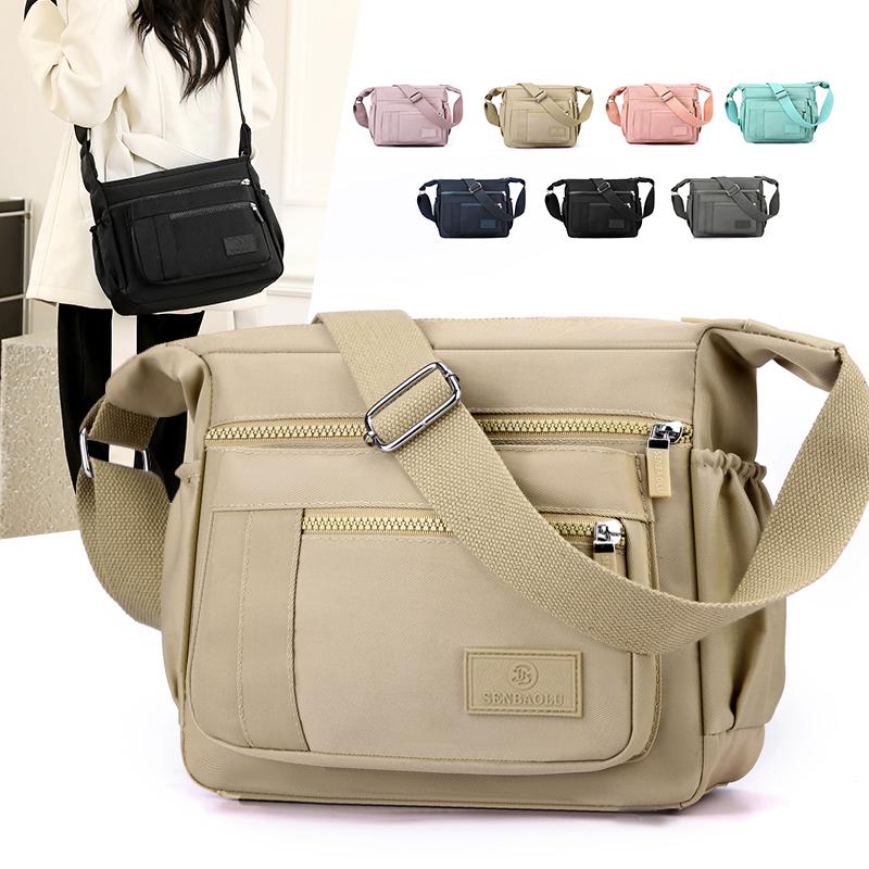 Modna Torba na Ramię Crossbody dla Kobiet Torby Listonoszki Wodoodporny Nylonowy Damski Portfel Torby Shopper dla Kobiet