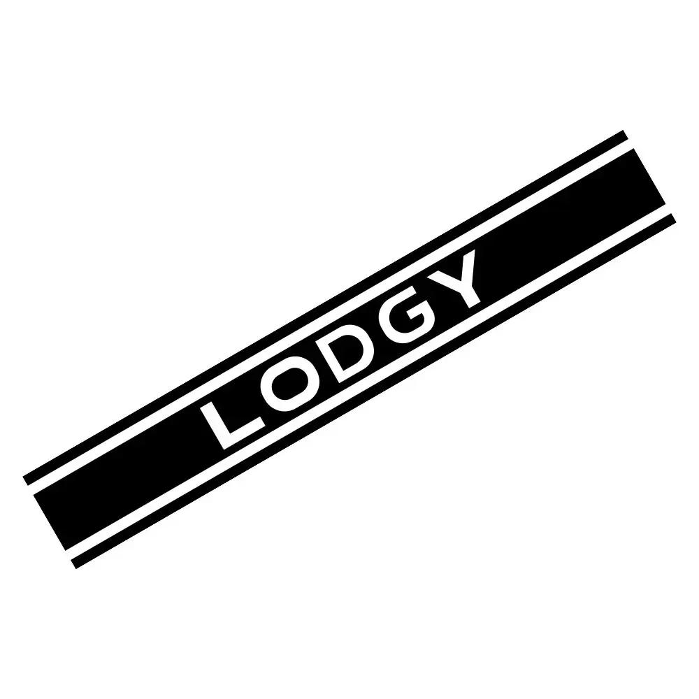 New Stripe Car Hood Covers Vinyl Decal Head Decorative Sticker for Dacia Duster Lodgy Logan Sandero Car Accessories 130cm X 20cm