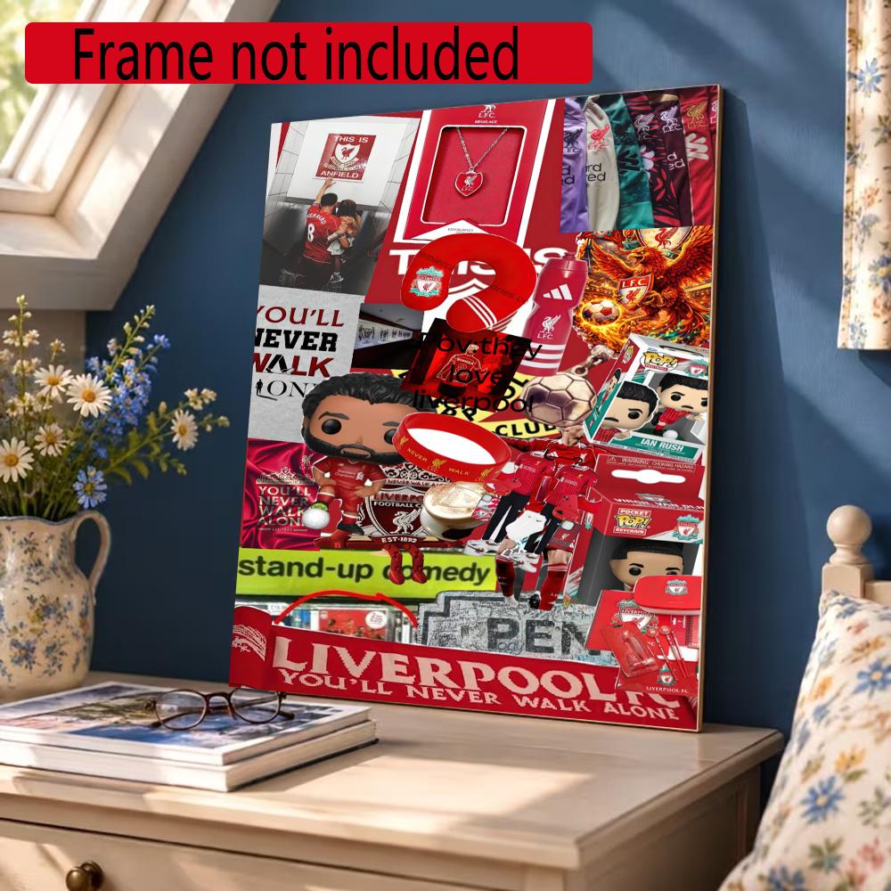 Liverpool 5D Round Diamond Painting Kit Diamond Embroidery Painting Rhinestones Mosaic Frameless Handwork Decoration Arts