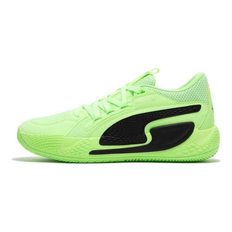 PUMA Court Rider 1.0 Chaos Unisex Low Basketball Shoes Green Black 378269-01