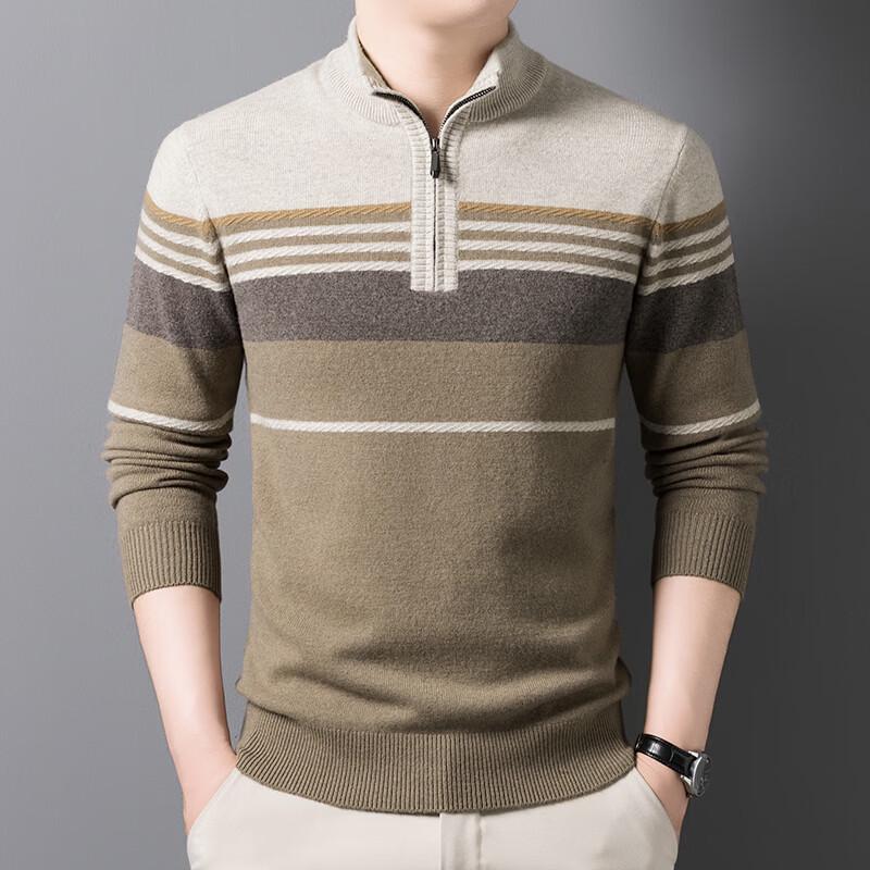 

Firstview Men s 90% Wool Jacquard Knit Sweater FV25D2135 S