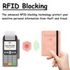 Women Men RFID Vintage Business Passport Covers Holder RFID Blocking Leather Card Case Passport Holder Cover Wallet Travel Accessories