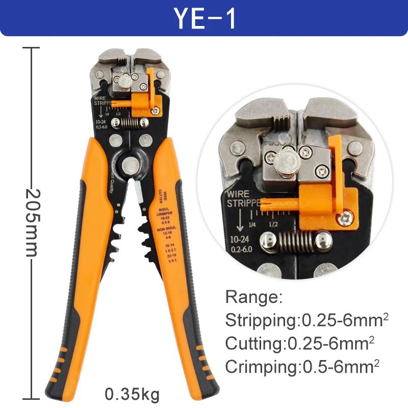 Multifunctional Tool Wire Stripper Automatic Wire Cutter Cable Crimper Electrician Repair Tool
