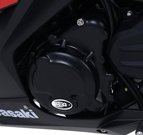 

Generator Left for Ninja 400 R&G Cover, Side, Black, (18-), RG-ECC0257BK