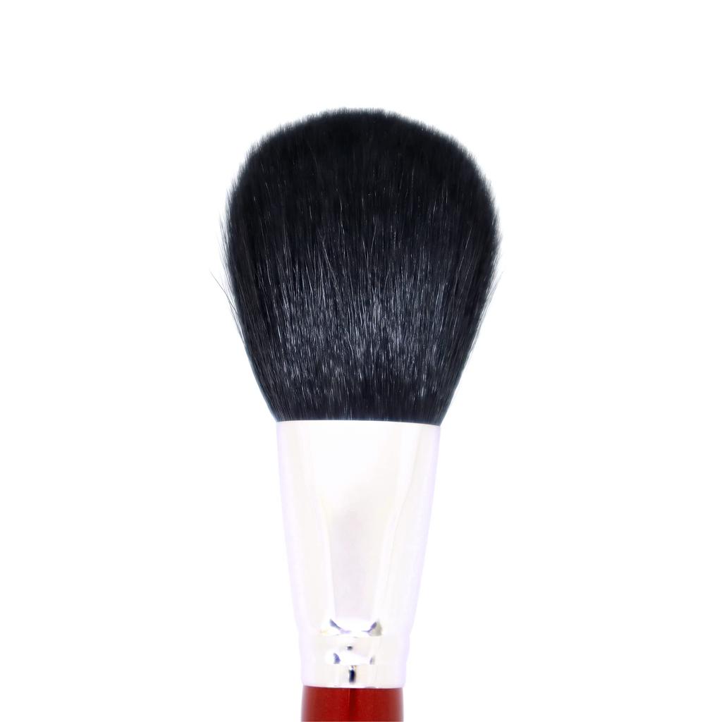 Pędzel do makijażu Cosmedo Kumano Brush Jumbo pędzel do twarzy krótki czerwony Takumi's (Pędzel do pudru) (Biały punkt/Sokohoho) Typ/Metaliczny HF-P204