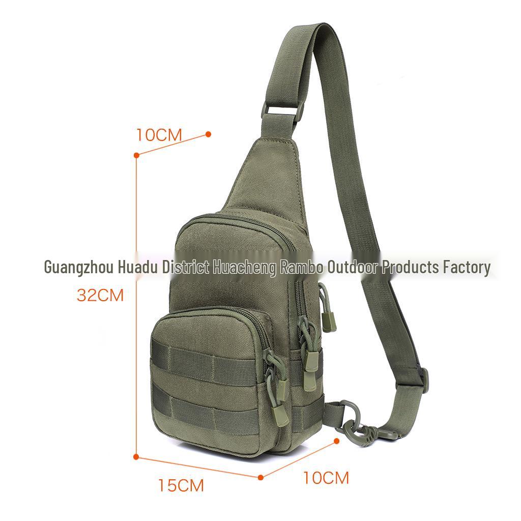Geantă Tip Sling Camuflaj Tactică pentru Exterior, Ciclism și Alpinism