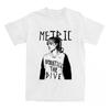 METRIC Romanticize The Dive T-shirts Unisex Streetwear Katoenen Korte Mouw Zomer Mode T-shirt Casual Dames Heren T-shirts