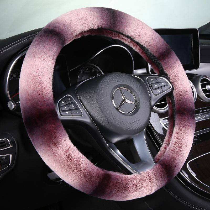 Moderne Rutschfeste Winter-Plüsch-Autolenkradabdeckung - Warm und Verschleißfest für Männer und Frauen