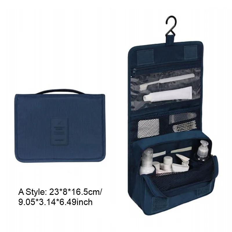 High Capacity Waterproof Travel Makeup Cosmetic Toiletries Storage Bag Ladies Beauty Neceser Organizer