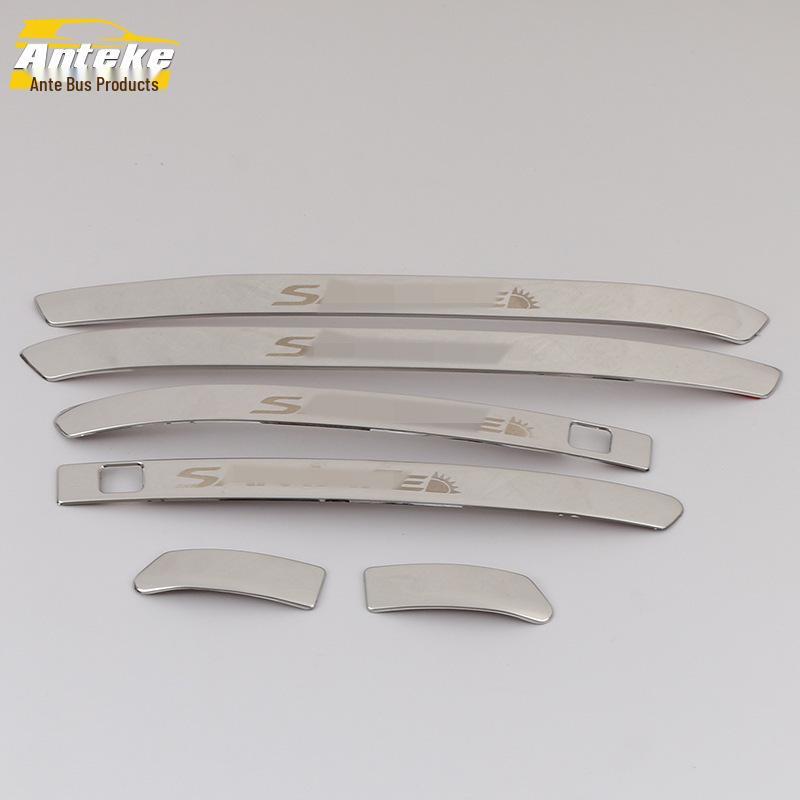 

2019 Santa Fe Накладка на ручку двери, яркая полоса и отделка подлокотника, наклейка, аксессуары