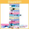Stacking Animals Wooden Toy For Kids Interactive Playset With Eco-friendly Paint For Learning