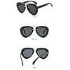 Stylish Classic Pilot Sunglasses Women For Men Vintage Sun Glasses Punk Popular Big Frame Outdoor Use Travel Eyeglasses UV400