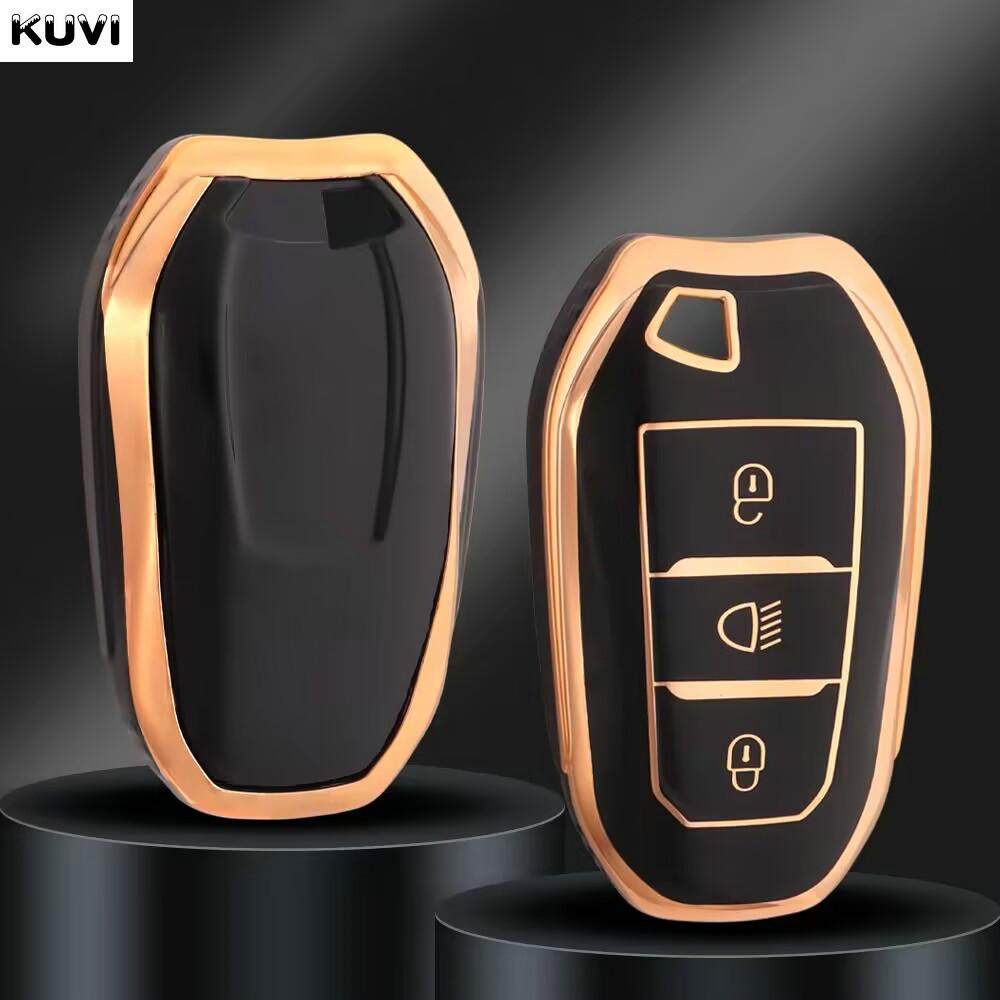 Tpu Car Remote Key Case Cover Shell Fob For Peugeot 308 408 508 2008 3008 4008 5008 For Citroen C4 C6 C3-Xr Picasso Grand Ds Ds5