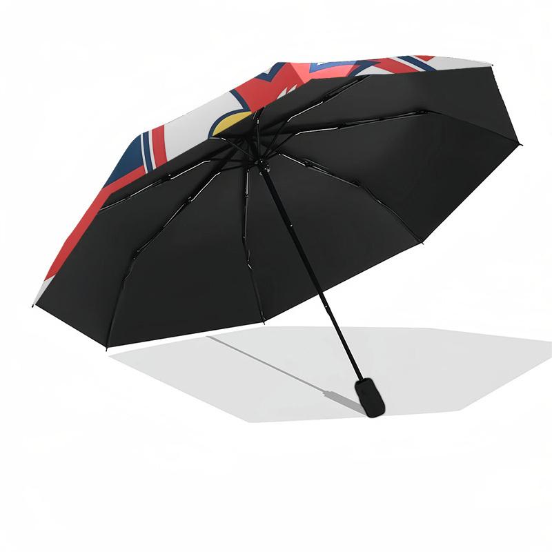 Sydney Roosters Automatic Opening and Closing, 8 rib Structure Portable Umbrella, Suitable for Men and Women in All Seasons Perfect Gift fo