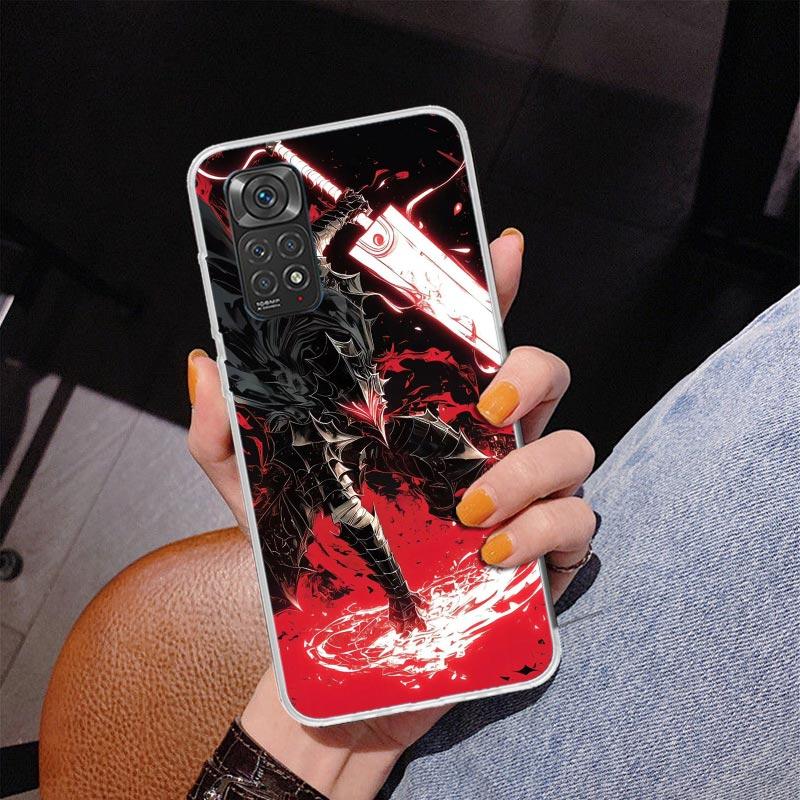 G-Guts B-Berserks Anime Phnoe Case for Phnoe Case for Xiaomi Redmi Note 15 14 14S 13 Pro Plus 12 12S 11S 11E 10S 10 11T 5G Uniqu