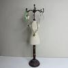 Wooden Jewelry Display Rack Bracelet Jewellery Organizer Stand Household Necklace Showcase Holder Retro Trinket Storage Stand