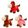 Mascot Dolls 2026 Horse Plush Doll Good Luck Zodiac Pony Figurine  Year of Horse
