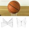 Acrylic Ball Holder Basketball Display Stand Football Volleyball Soccer Display Stand Triangle Rack Sports Ball Storage Bracket
