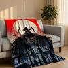 Game B-Bloodbornes Throw Short Plush Throw Blanket Soft Skin-Friendly Multi-Scene Home Office