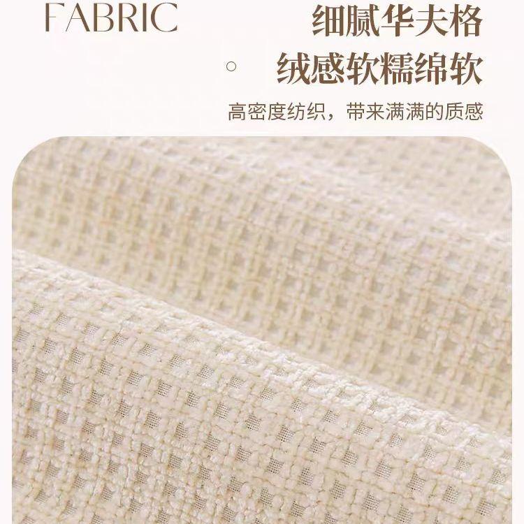 Waffle Four Seasons Universal Sofa Cushion Wholesale Chenier Non-Slip Simple Sofa Cushion Solid Color Sofa Cover Foreign Trade