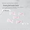Dreamy Tulle Bow Nail Art Fabric Mesh Set - Pack of 5