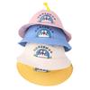 Doraemon Kleiner Propeller Kinder Baby Fischerhut Netzmütze Cartoon Sommer Outdoor Strandhut Sonnenschutzhut Eimerhut