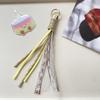 Lace Keychain Braided Rope Charm Pendant Keyring  Simple All-Matching Bag Decoration Jewelry Accessories