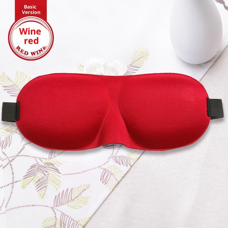 Custom Logo Comfortable Breathable 3D Contoured Foam Eyemask 100% Blackout Eye Mask for Sleeping with Adjustable Strap