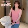 Spring New Large Size Women's Clothing 100kg Fat Mm Candy Color Knitted Sling Inner Vest 120005